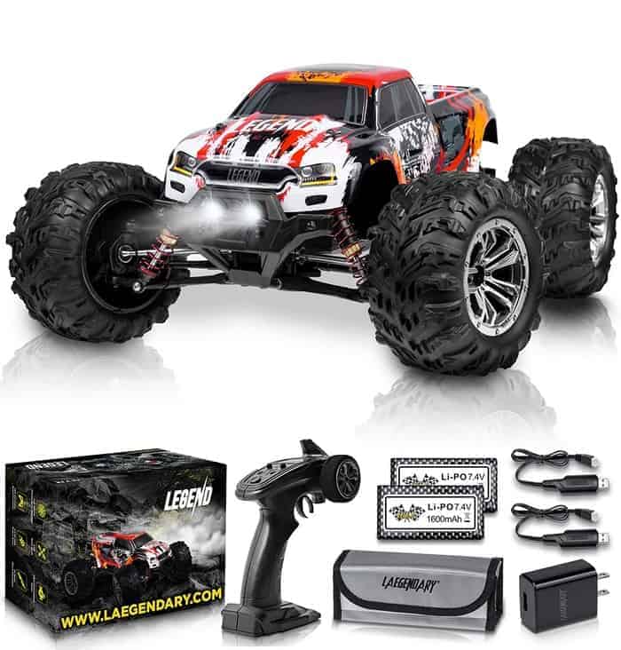 1 16 Brushless Large RC Cars 55+ kmh Speed - Kids and Adults Remote Control Car 4x4 Off Road Monster Truck Electric