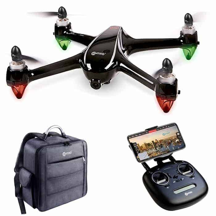 Contixo F18 2K FPV RC Drone with Camera for Adults - Quadcopter with Brushless Motor - Beginners
