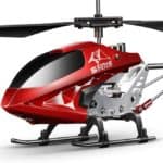 Syma Remote Control Helicopter, S107H-E Aircraft with Altitude Hold, One Key take Off Landing, 3.5 Channel, Gyro Stabilizer and High &Low Speed,