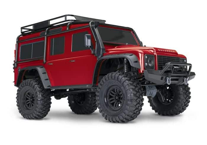 Traxxas TRX-4 Ford Bronco 110 Trail and Scale Crawler, Red