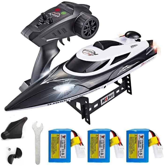 HJ806 RC Boat 2.4GHz 35km/h Fast Portable Remote Control Speedboat